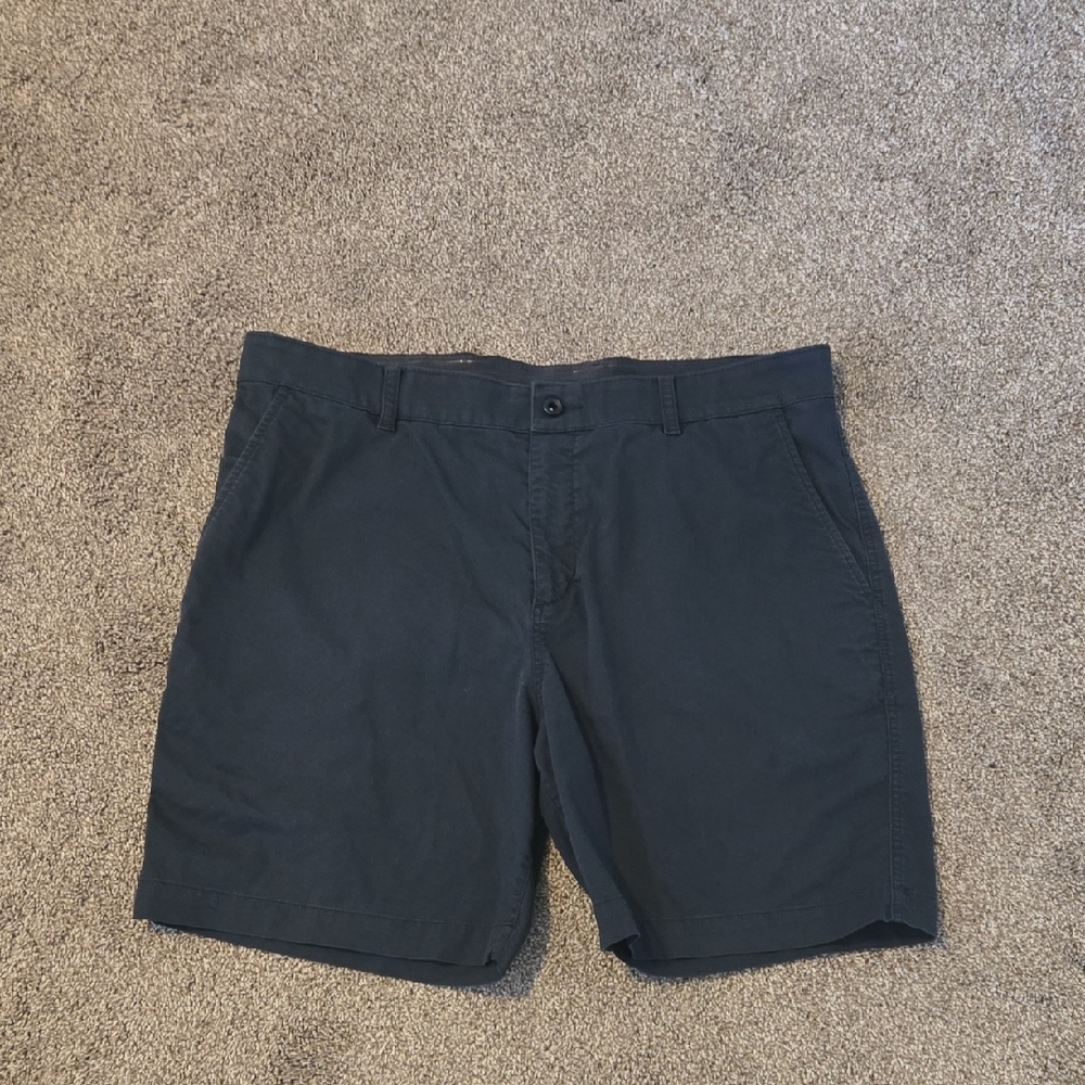 Nike Men's Dark Navy Flat-Front Shorts
